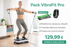 Plataforma vibratória para exercícios em casa e tonificação corporal – Fitness de baixo impacto | VibraFit Pro