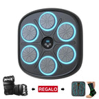 Máquina de Boxeo Musical VibraFit 3.0 con Guantes + Tobillera de Compresión y Masajeador de Pies de Regalo