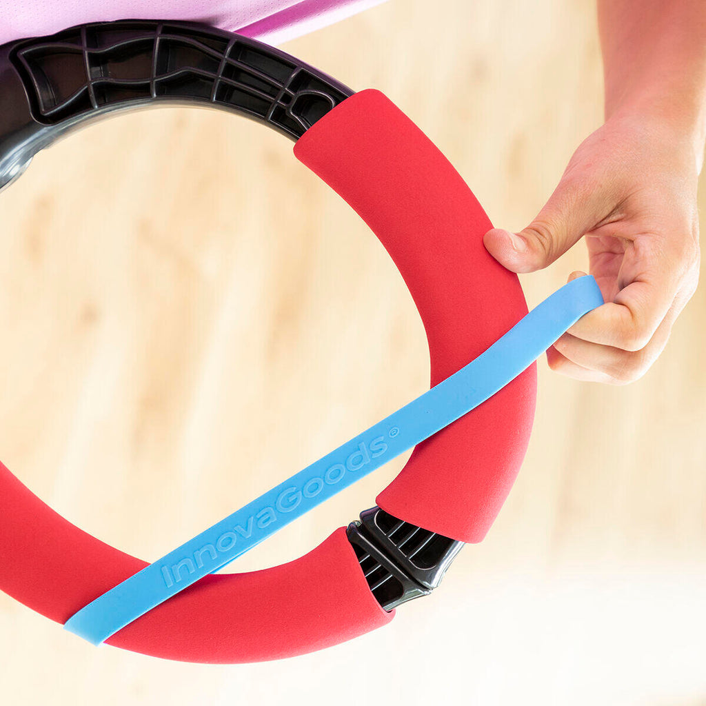 Ejercitador de Brazos Regulable VibraFit con 3 Niveles de Resistencia Ajustable + Guía de Ejercicios