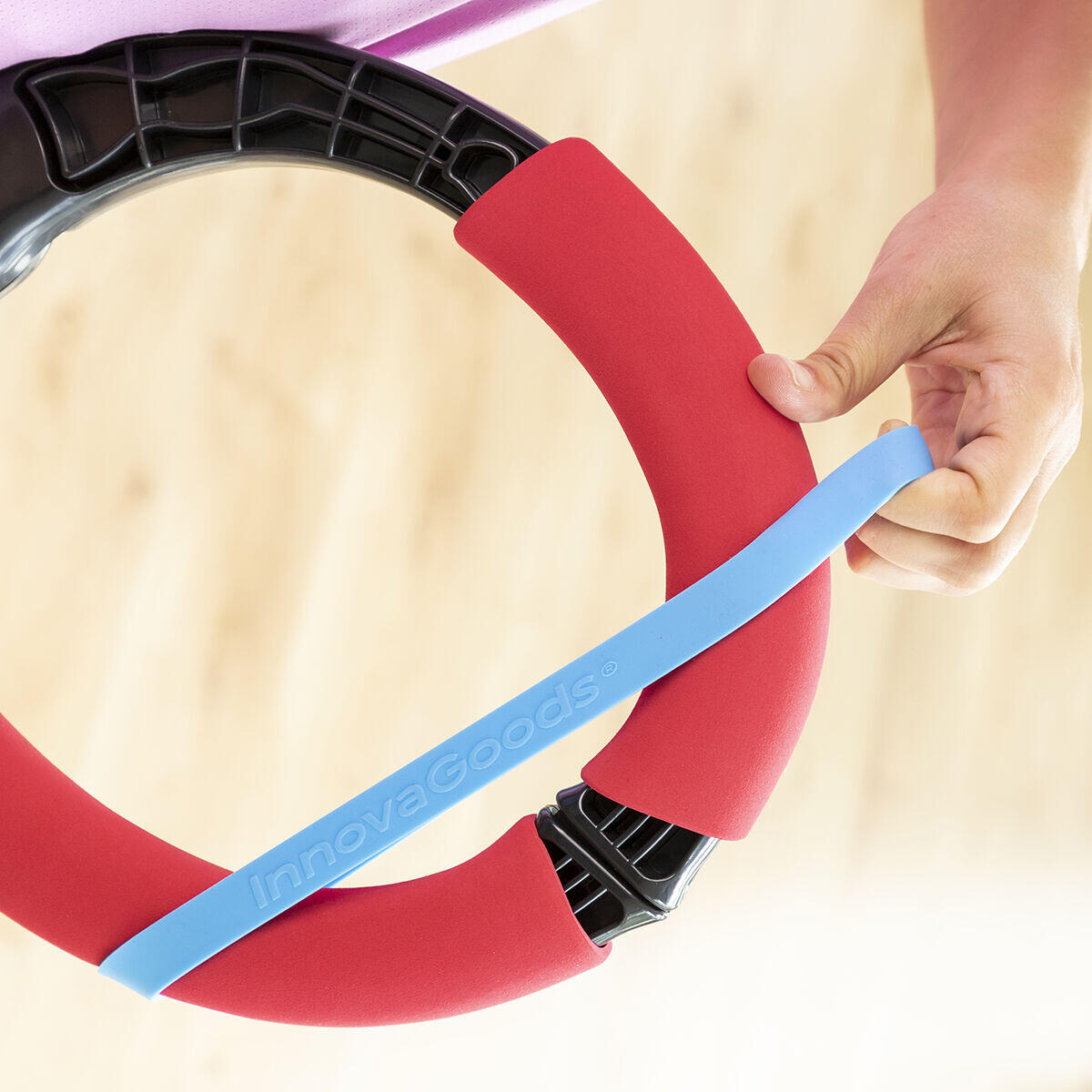 Ejercitador de Brazos Regulable VibraFit con 3 Niveles de Resistencia Ajustable + Guía de Ejercicios