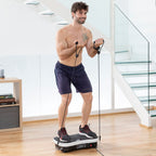 Plataforma vibratória para exercícios em casa e tonificação corporal – Fitness de baixo impacto | VibraFit Pro