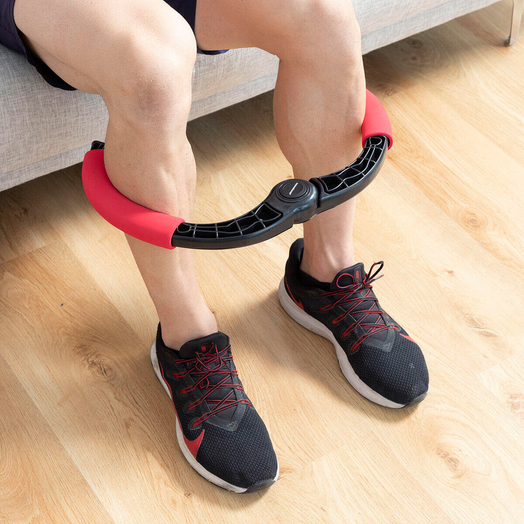 Ejercitador de Brazos Regulable VibraFit con 3 Niveles de Resistencia Ajustable + Guía de Ejercicios