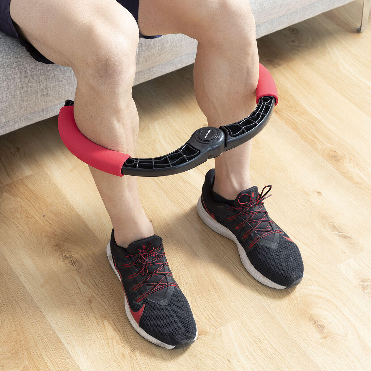 Ejercitador de Brazos Regulable VibraFit con 3 Niveles de Resistencia Ajustable + Guía de Ejercicios