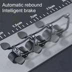 Roda Abdominal Automática VibraFit com Rebote – Roda Abdominal com Joelheiras e Cotoveleiras Acolchoadas + Suporte Móvel